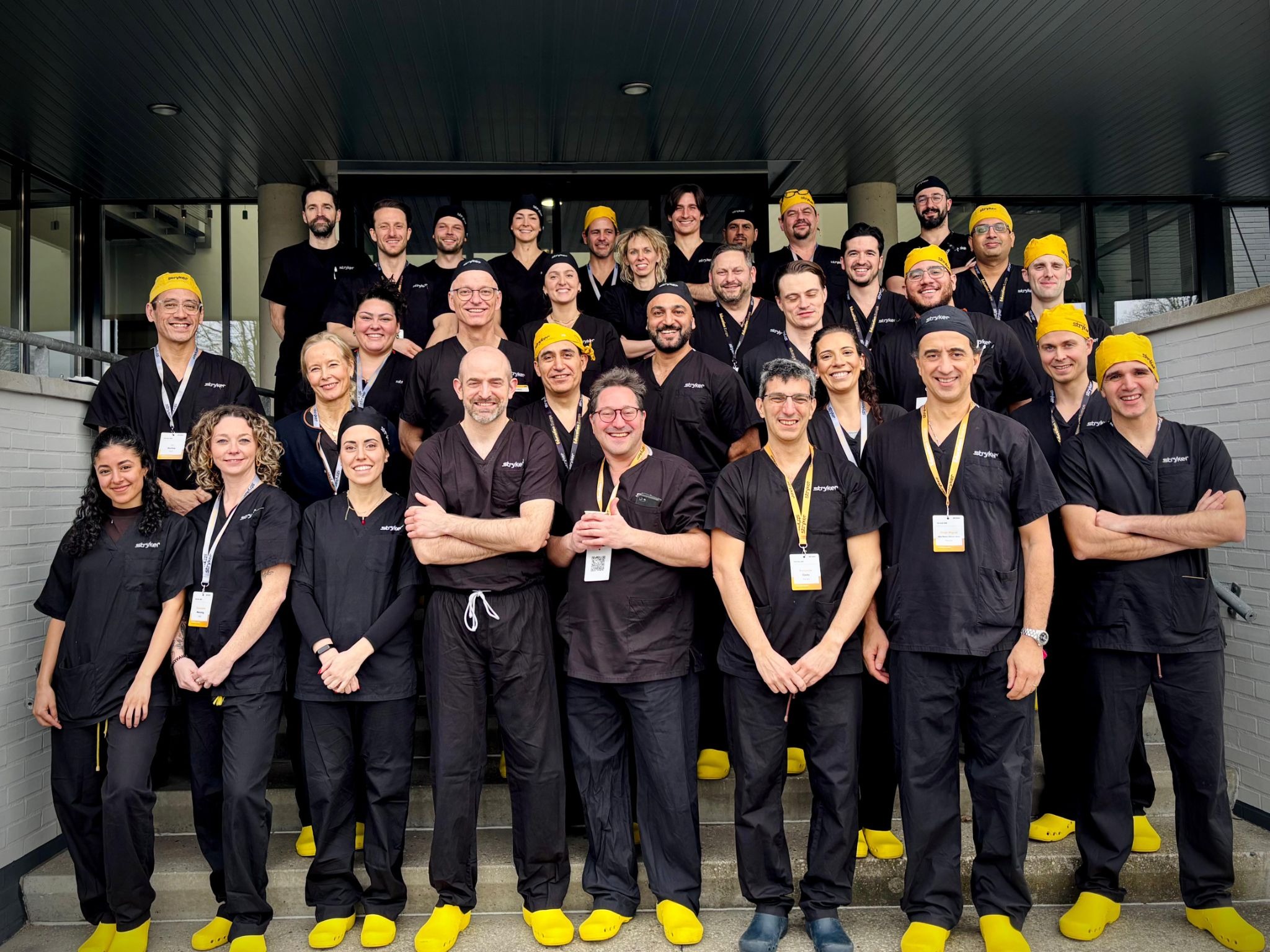 Participantes en el “Cervical 360 and Enabling Technologies Lab”